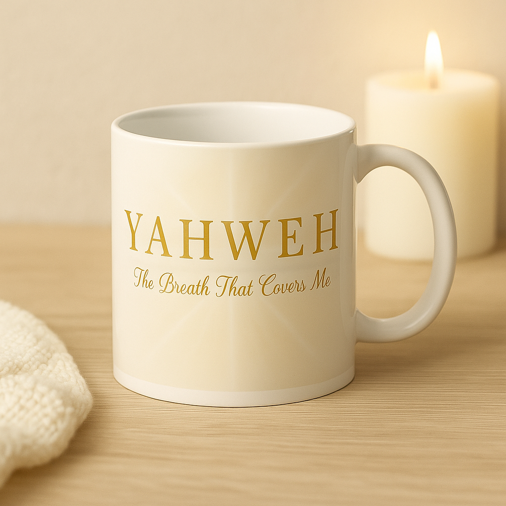 Yahweh — The Breath That Covers Me | 11oz Faith-Inspired Ceramic Mug